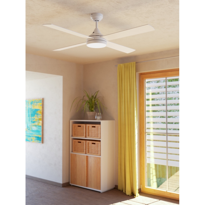 Eglo - LED Ceiling fan LED/20W/230V 3000/4000/5000K + remote control white