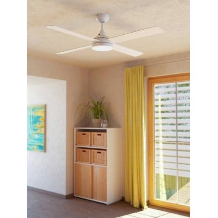 Eglo - LED Ceiling fan LED/20W/230V 3000/4000/5000K + remote control white