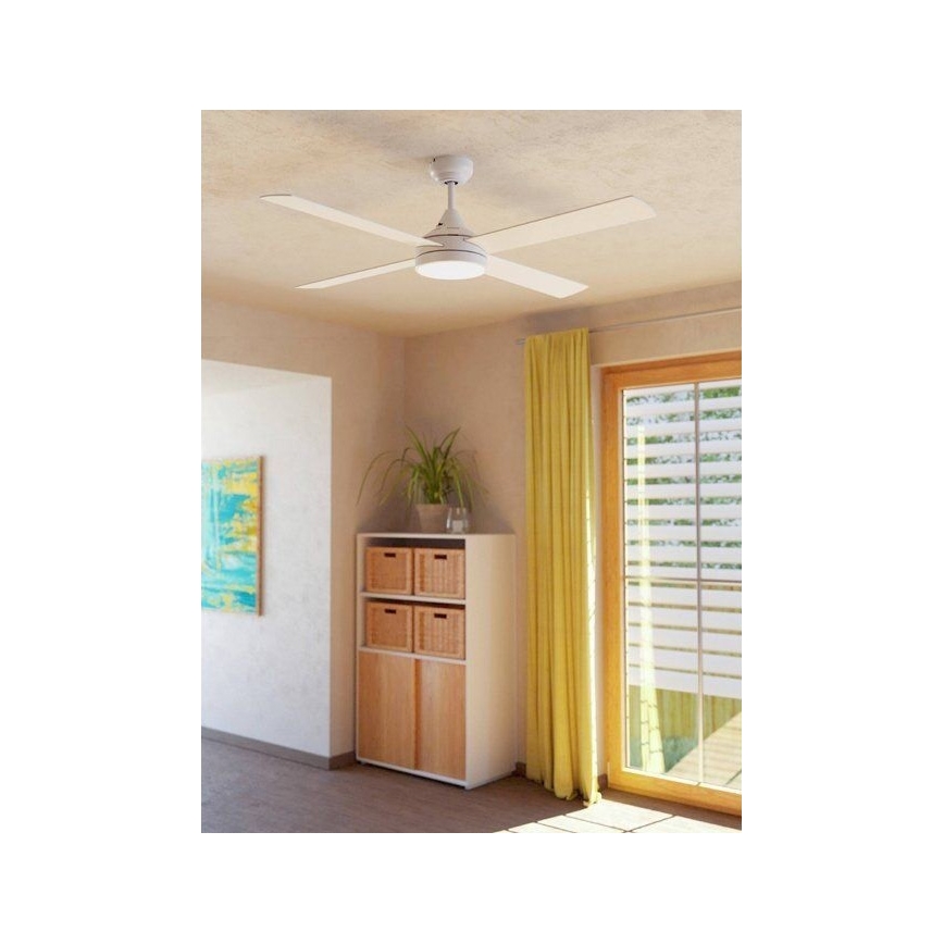 Eglo - LED Ceiling fan LED/20W/230V 3000/4000/5000K + remote control white