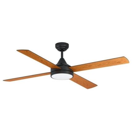 Eglo - LED Dimmable ceiling fan LED/20W/230V + RC black