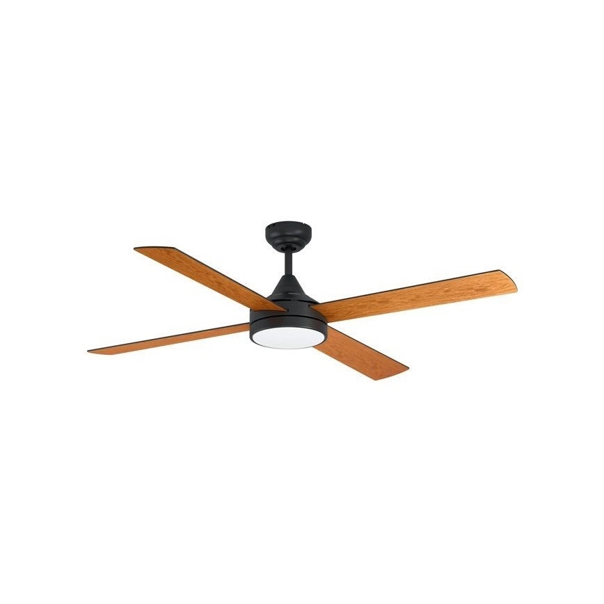 Eglo - LED Dimmable ceiling fan LED/20W/230V + RC black