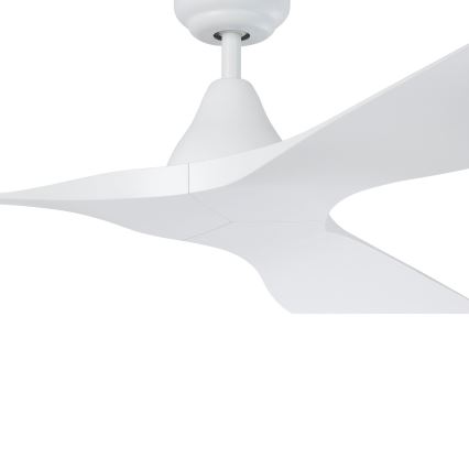 Eglo - Ceiling fan Ø 132 cm white + remote control