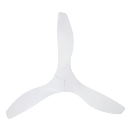 Eglo - Ceiling fan Ø 132 cm white + remote control