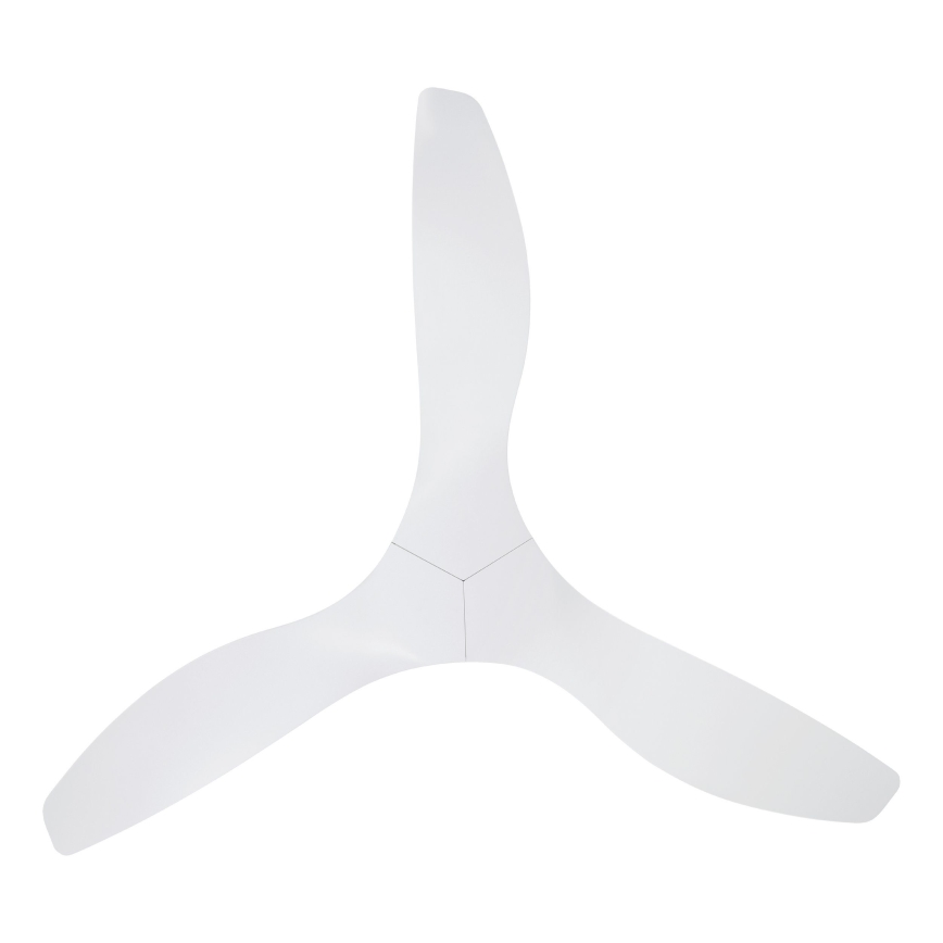 Eglo - Ceiling fan Ø 132 cm white + remote control