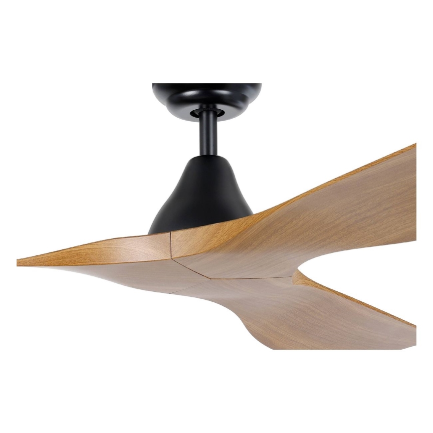 Eglo - 132 cm Ceiling Fan, Brown, with Remote Control