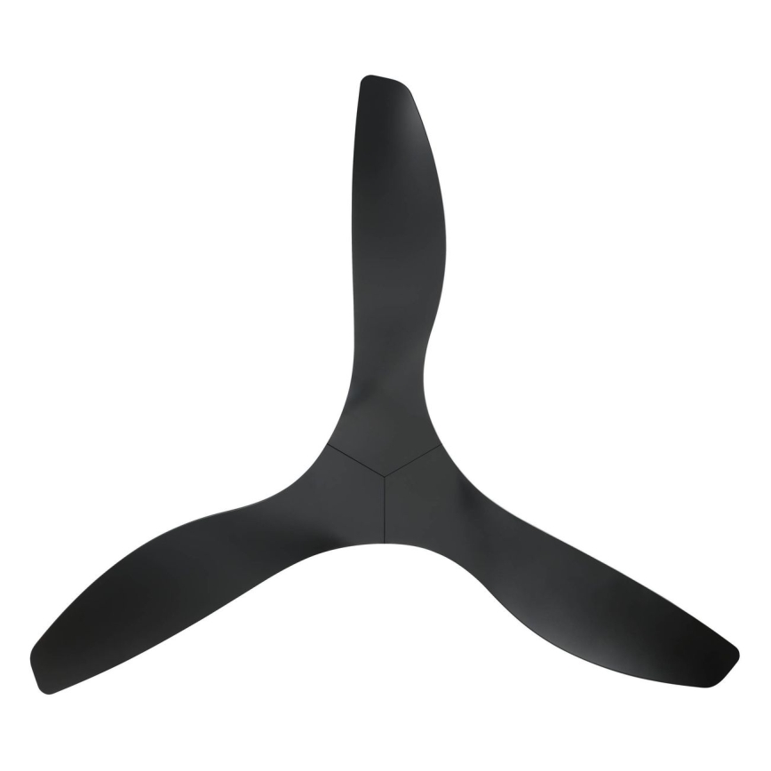 Eglo - Ceiling fan Ø 132 cm black + remote control