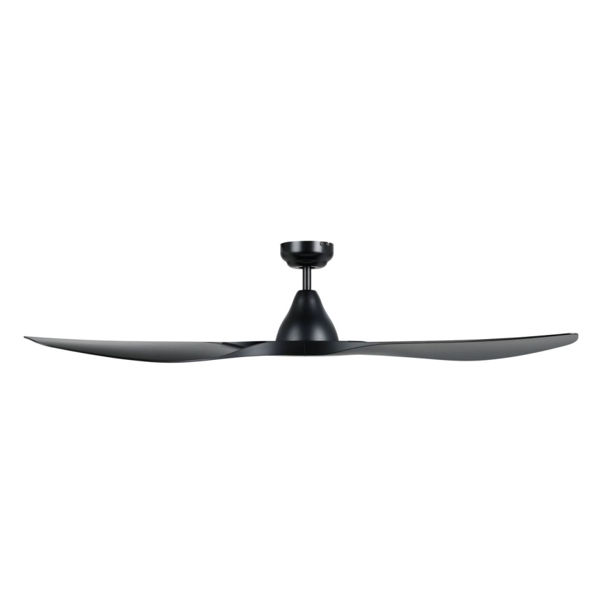 Eglo - Ceiling fan Ø 132 cm black + remote control