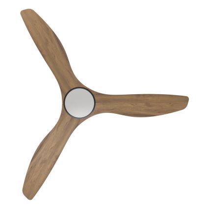 Eglo - LED Ceiling Fan LED/19W/230V Ø 132 cm Brown + Remote Control