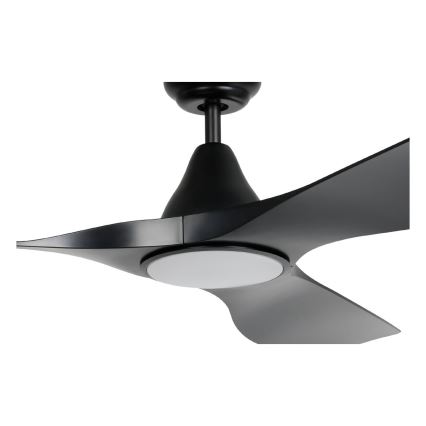 Eglo - LED Ceiling Fan LED/20W/230V 3000/4000/5000K dia. 132 cm black + remote control