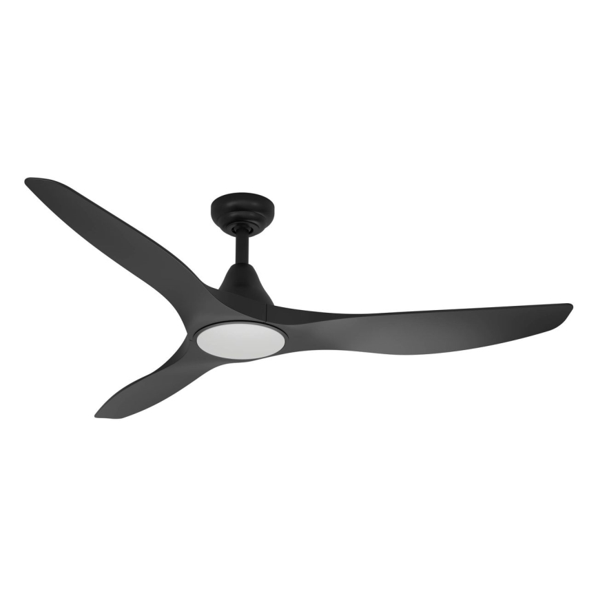 Eglo - LED Ceiling Fan LED/19W/230V Ø 132 cm Black + Remote Control