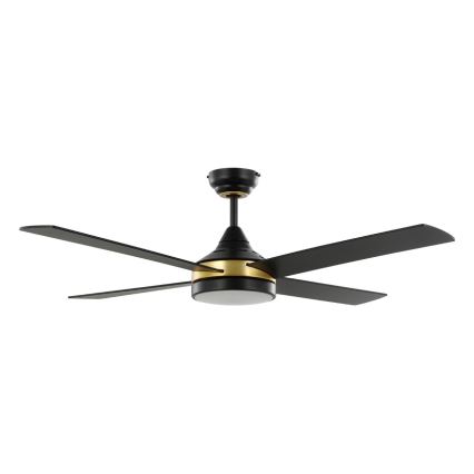 Eglo - LED Ceiling Fan LED/19W/230V 3000/4000/5000K Ø122 cm Black + Remote Control