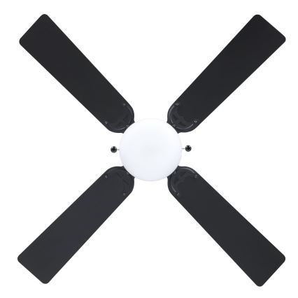 Eglo - Ceiling fan 1xE27/60W/230V black