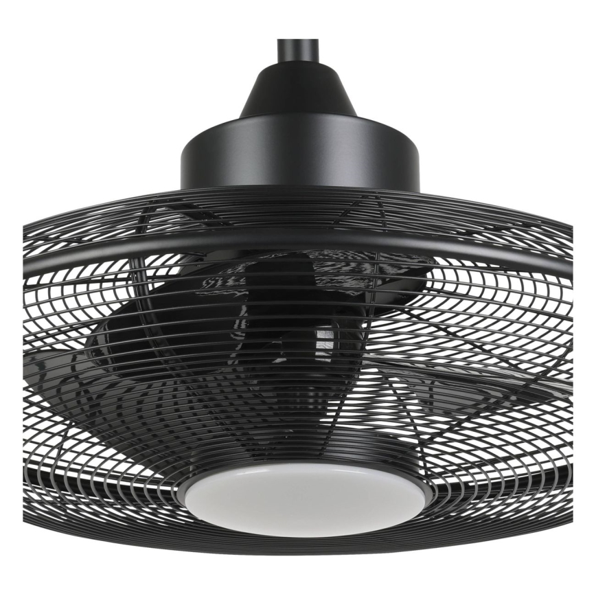 Eglo - LED Ceiling Fan LED/15W/230V, Ø 53 cm, Black + Remote Control