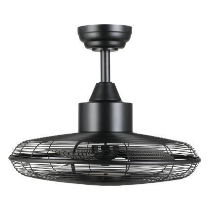 Eglo - LED Ceiling Fan LED/15W/230V, Ø 53 cm, Black + Remote Control