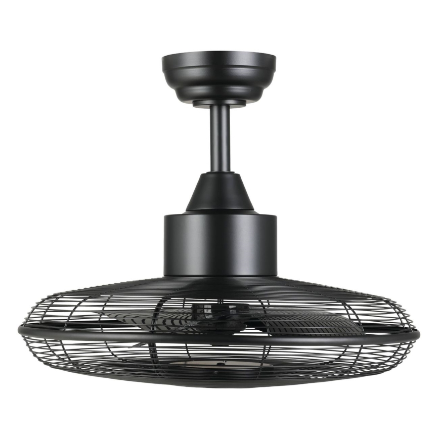 Eglo - LED Ceiling Fan LED/15W/230V, Ø 53 cm, Black + Remote Control