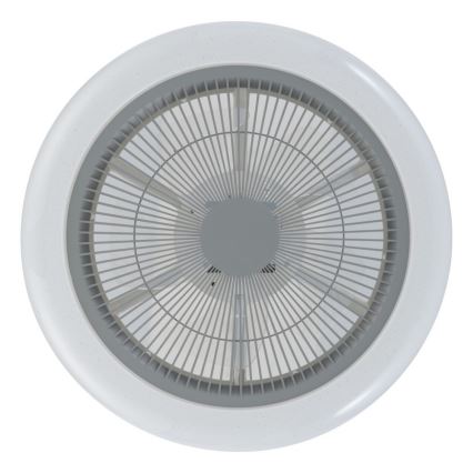 Eglo - LED Dimmable ceiling fan LED/25,5W/230V grey + remote control