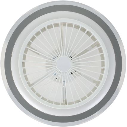Eglo - LED Dimmable ceiling fan LED/25,5W/230V white/grey 2700-6500K + remote control