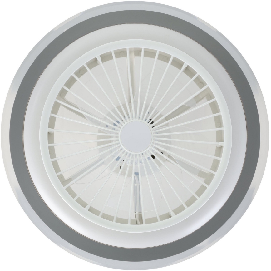 Eglo - LED Dimmable ceiling fan LED/25,5W/230V white/grey 2700-6500K + remote control