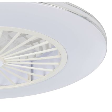 Eglo - Dimmable LED Ceiling Fan 3x LED / 12.6W / 230V 2700–6500K Ø55 cm White + Remote Control