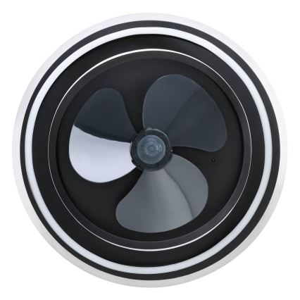 Eglo - LED Dimmable Ceiling Fan 4xLED/9W/230V 2700-6500K Ø 50 cm Black + Remote Control