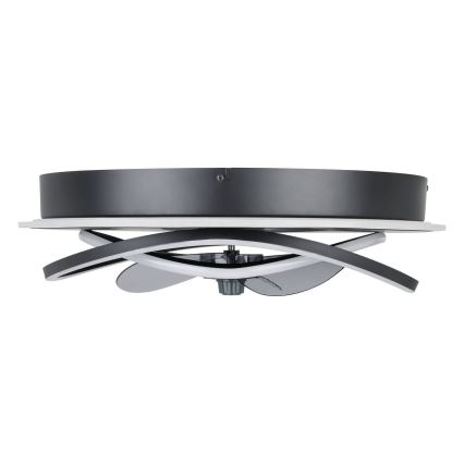 Eglo - LED Dimmable Ceiling Fan 4xLED/9W/230V 2700-6500K Ø 50 cm Black + Remote Control