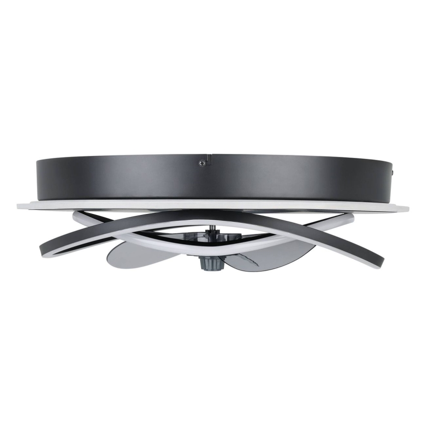 Eglo - LED Dimmable Ceiling Fan 4xLED/9W/230V 2700-6500K Ø 50 cm Black + Remote Control