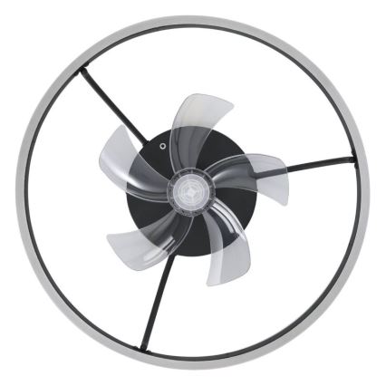 Eglo - LED RGBW Dimmable Ceiling Fan LED/36W/230V 3000-6500K Black + Remote Control