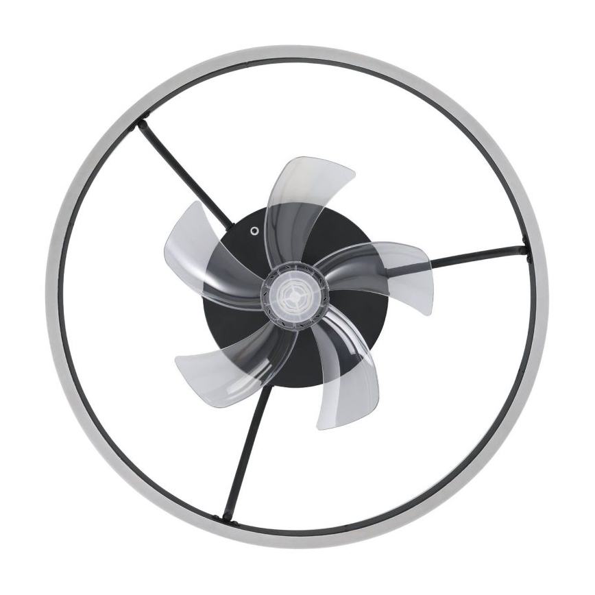 Eglo - LED RGBW Dimmable Ceiling Fan LED/36W/230V 3000-6500K Ø 50 cm Black + Remote Control