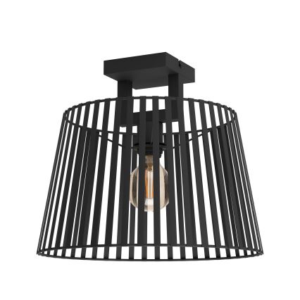 Eglo - Ceiling light 1xE27/40W/230V black