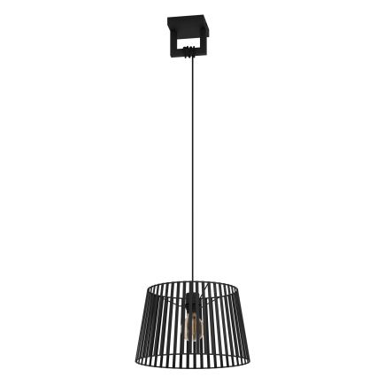 Eglo - Chandelier on a string 1xE27/40W/230V black