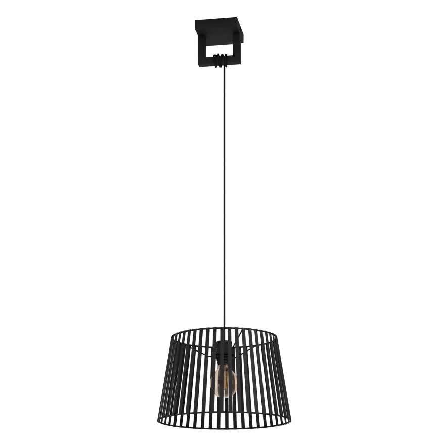 Eglo - Chandelier on a string 1xE27/40W/230V black