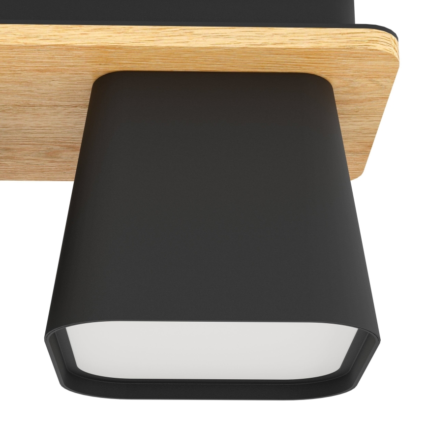 Eglo - Ceiling light 2xE27/40W/230V black/brown