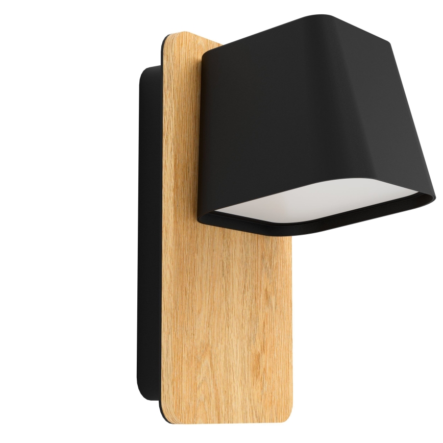 Eglo - Wall light 1xE27/40W/230V black/brown