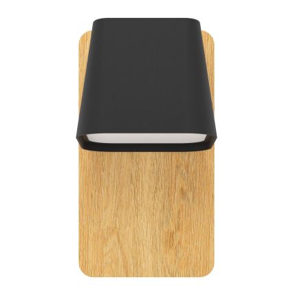 Eglo - Wall light 1xE27/40W/230V black/brown