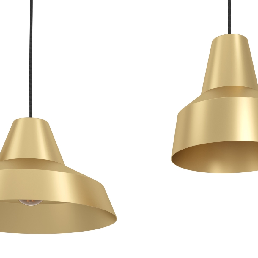 Eglo - Chandelier on a string 3xE27/40W/230V gold