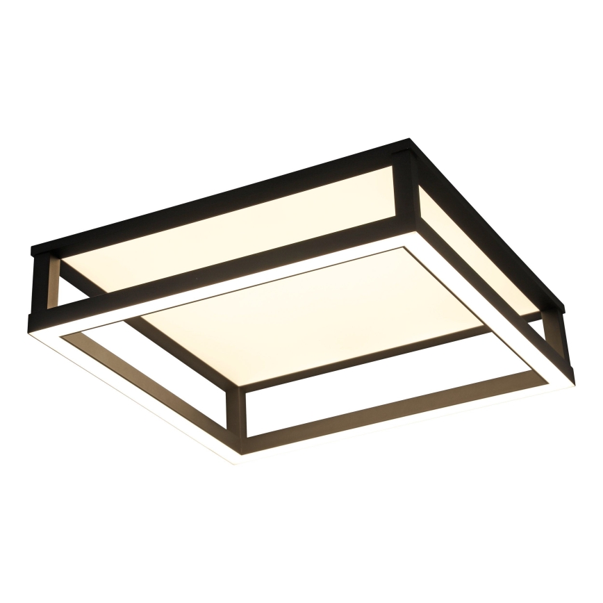 Eglo - LED Dimmable ceiling light LED/29,4W/230V 2700-6500K black + remote control