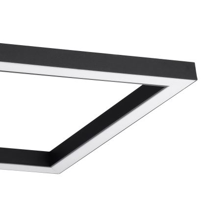 Eglo - LED Dimmable ceiling light LED/26,2W/230V 2700-6500K black + remote control