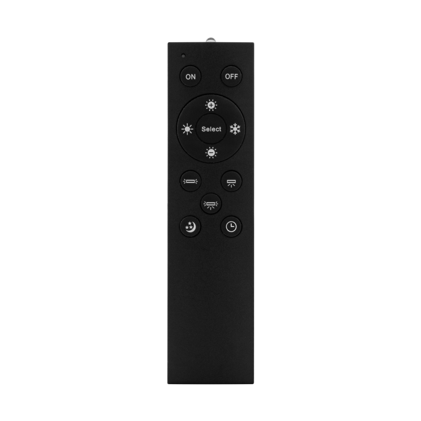Eglo - LED Dimmable ceiling light LED/26,2W/230V 2700-6500K black + remote control