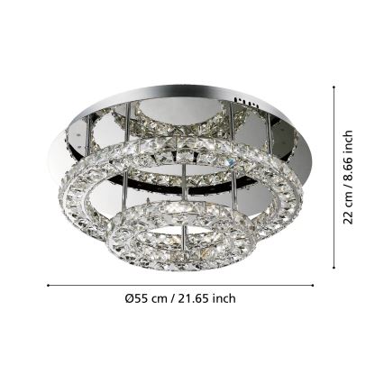Eglo - LED Ceiling light LED/30,5W/230V