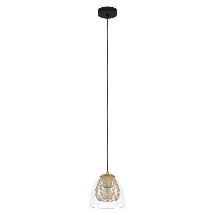 Eglo - Chandelier on a string 1xE27/40W/230V gold