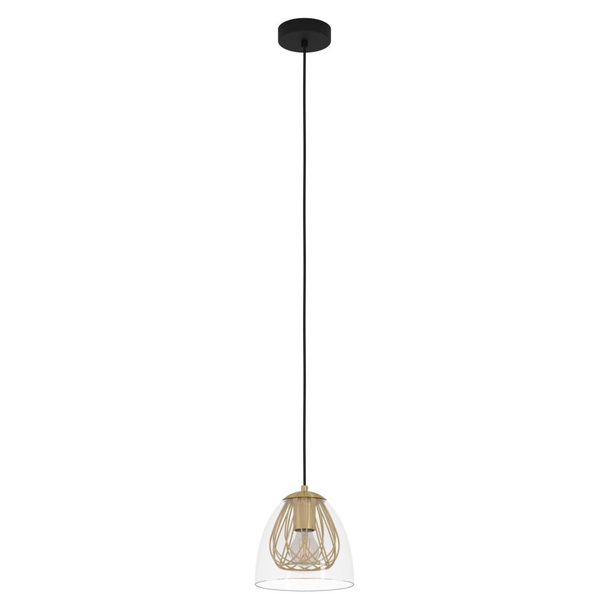 Eglo - Chandelier on a string 1xE27/40W/230V gold