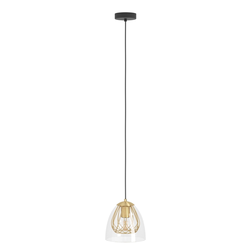 Eglo - Chandelier on a string 1xE27/40W/230V gold