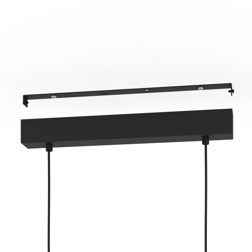 Eglo - Chandelier on a string 3xE27/28W/230V black