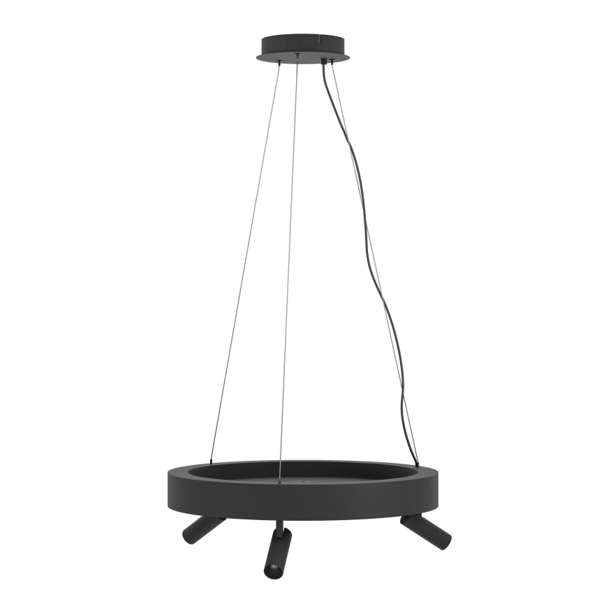 Eglo - LED Dimmable chandelier on a string 3xLED/8W/230V + 3xLED/8,5W 3000K black + remote control