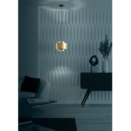 Eglo - Chandelier on a string 1xE27/40W/230V gold