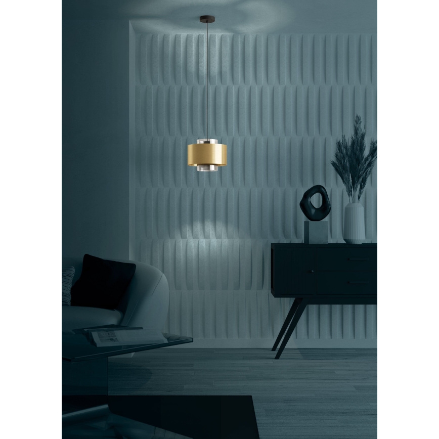 Eglo - Chandelier on a string 1xE27/40W/230V gold