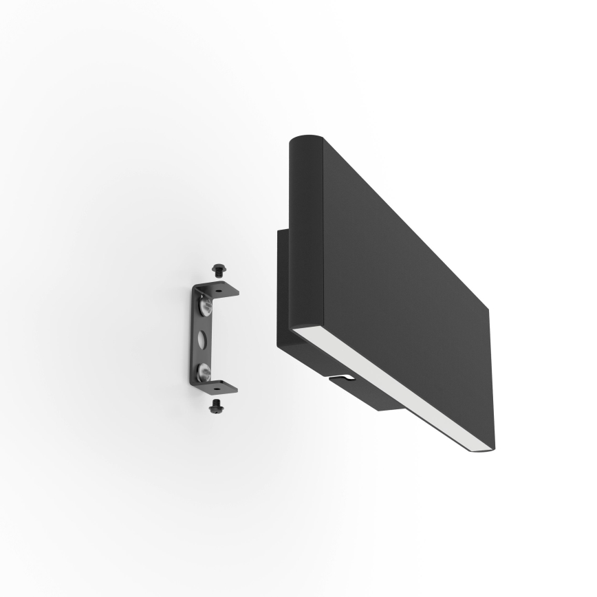 Eglo - LED Wall light 2xLED/5,4W/230V 3000K black