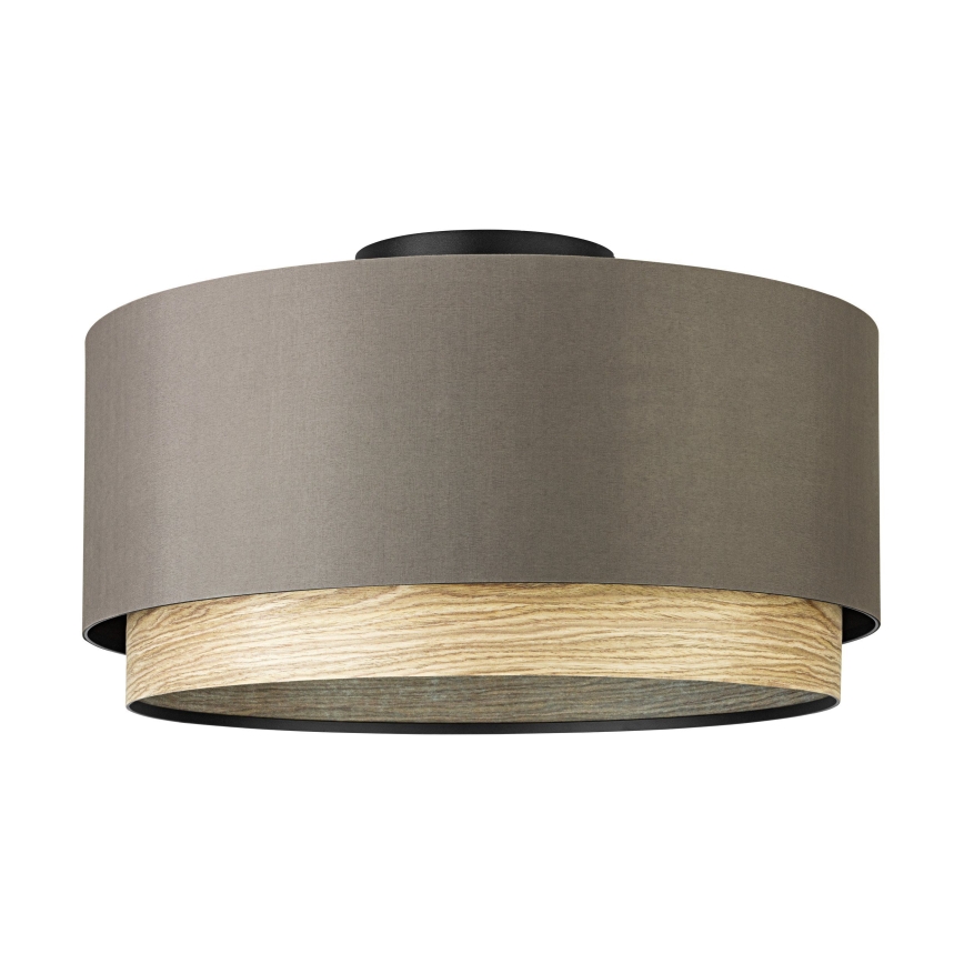 Eglo - Ceiling light 1xE27/40W/230V brown