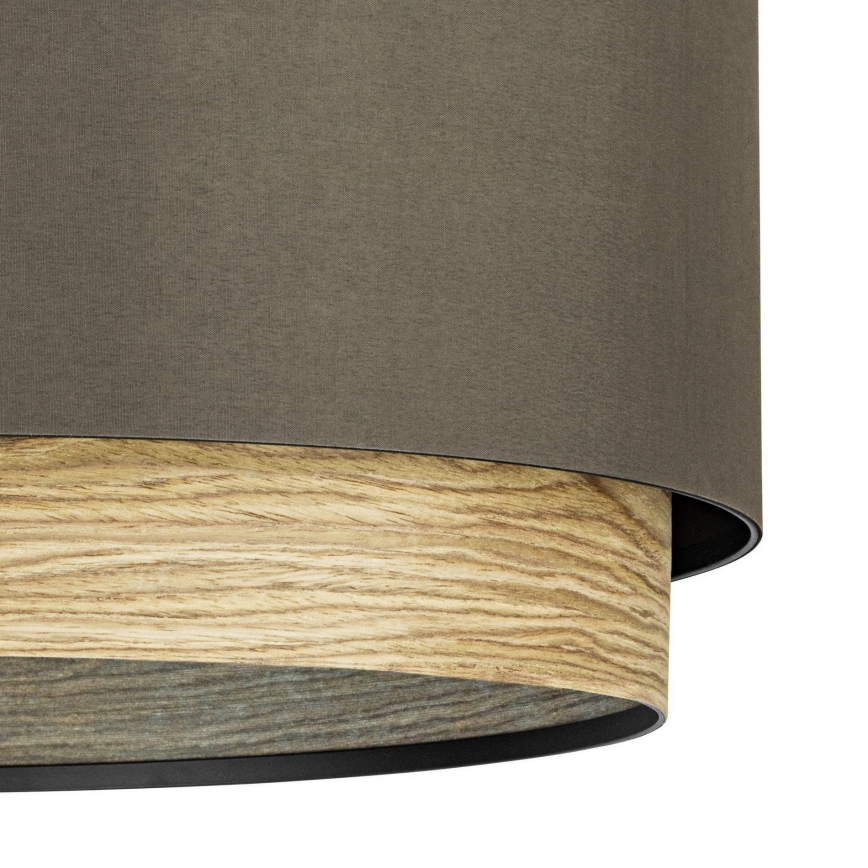 Eglo - Ceiling light 1xE27/40W/230V brown