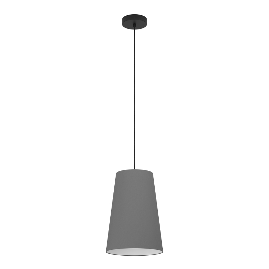 Eglo - Chandelier on a string 1xE27/40W/230V grey